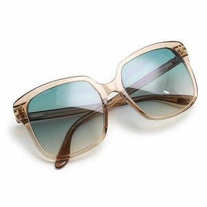 Tom Ford Gold and Blue Sunglasses